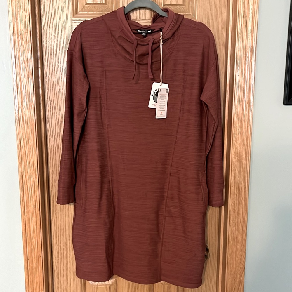 Toad&Co Intermosso/Hibernation hooded dress
